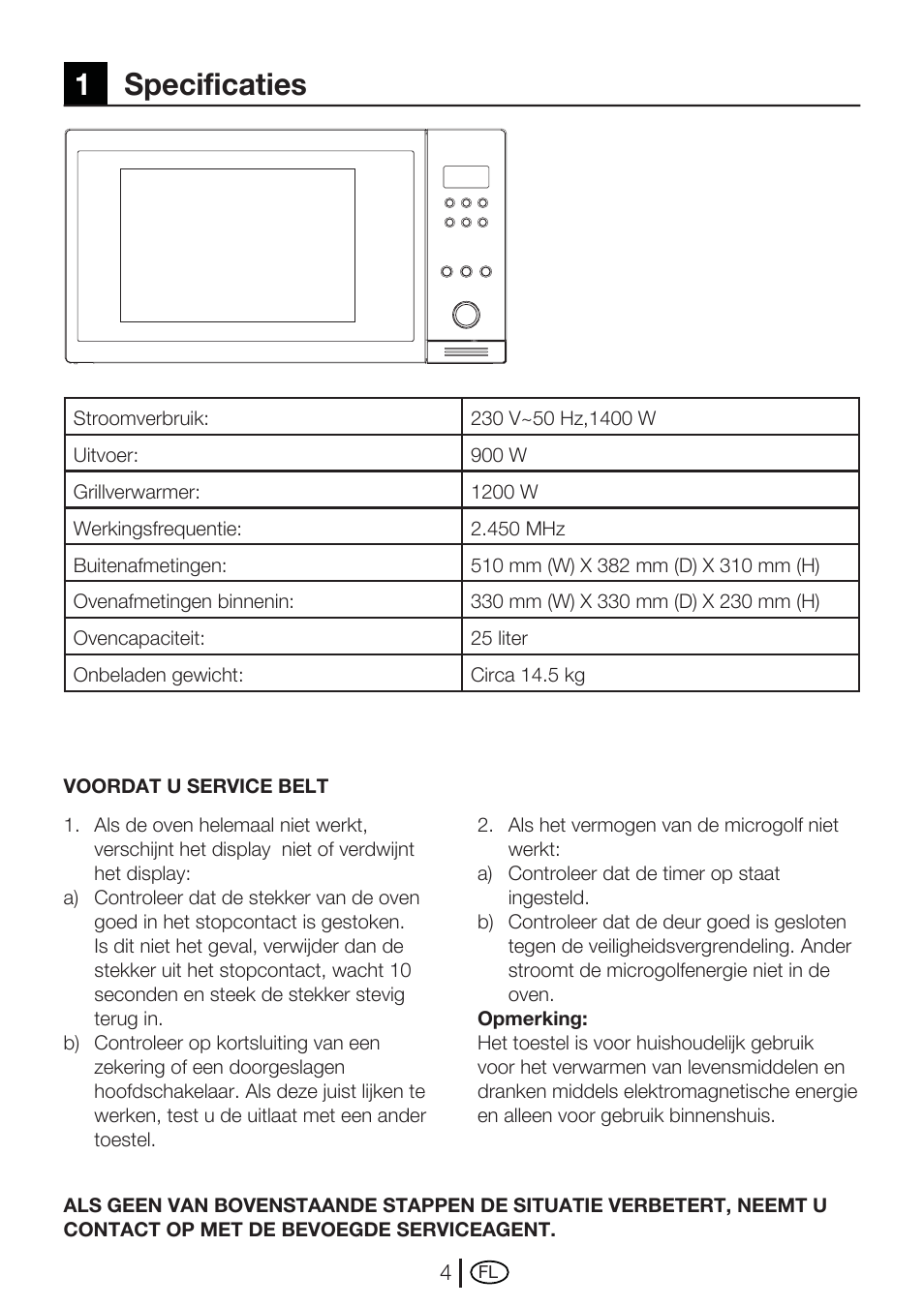 1specificaties | Blomberg MEE 3150 X User Manual | Page 60 / 140