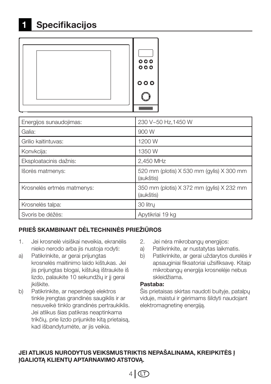 1specifikacijos | Blomberg MEE 4150 X User Manual | Page 116 / 140