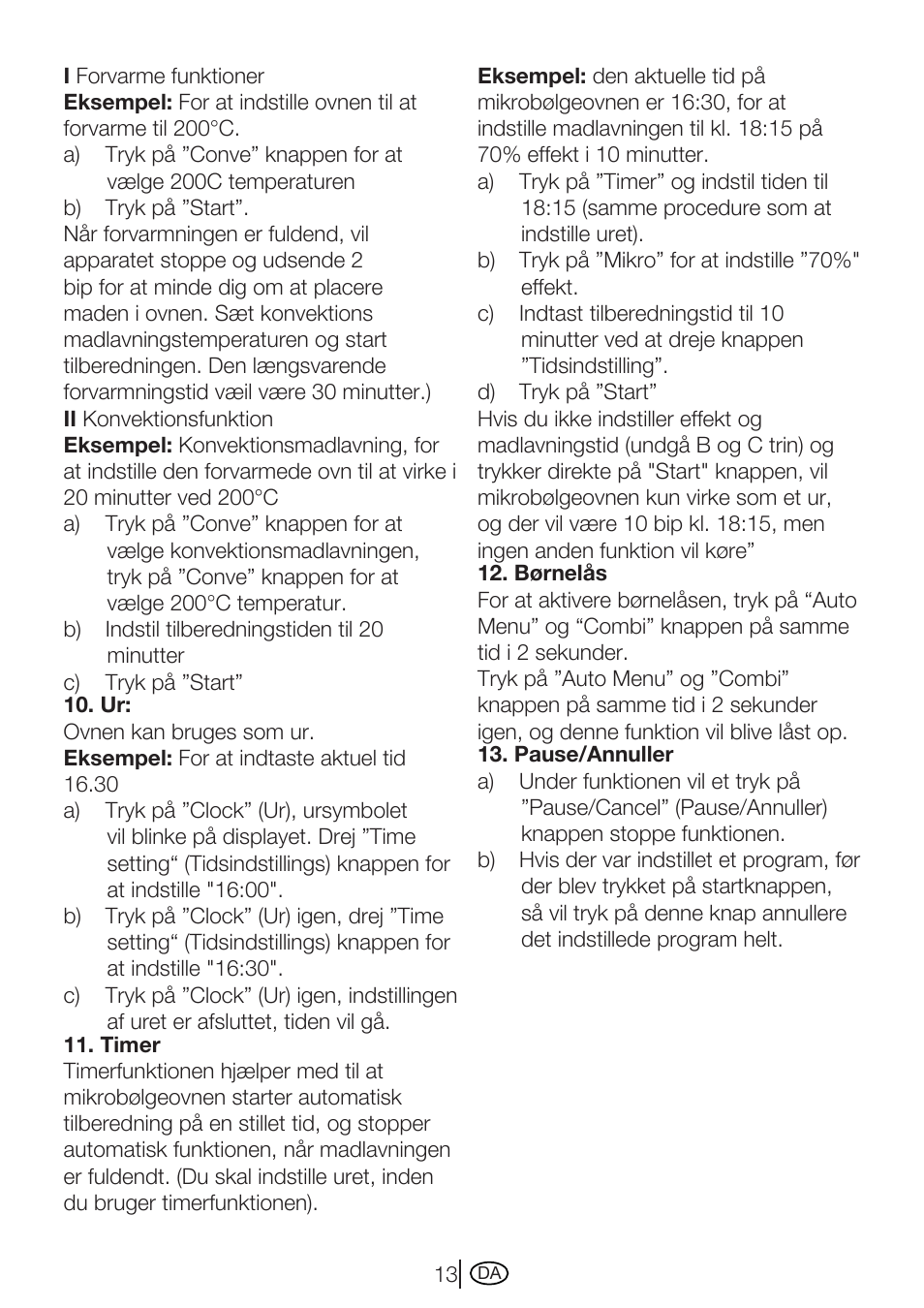 Blomberg MEE 4150 X User Manual | Page 13 / 140