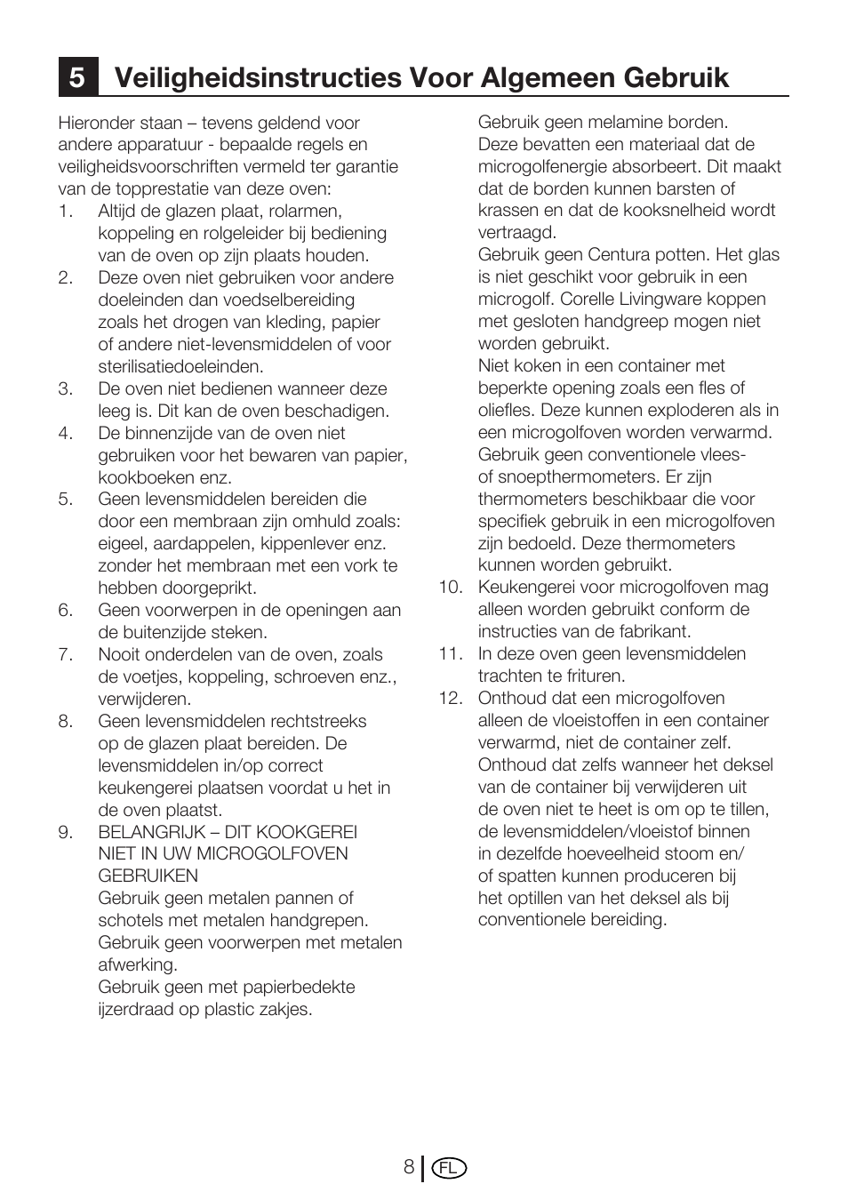 5veiligheidsinstructies voor algemeen gebruik | Blomberg MEE 4150 X User Manual | Page 64 / 140
