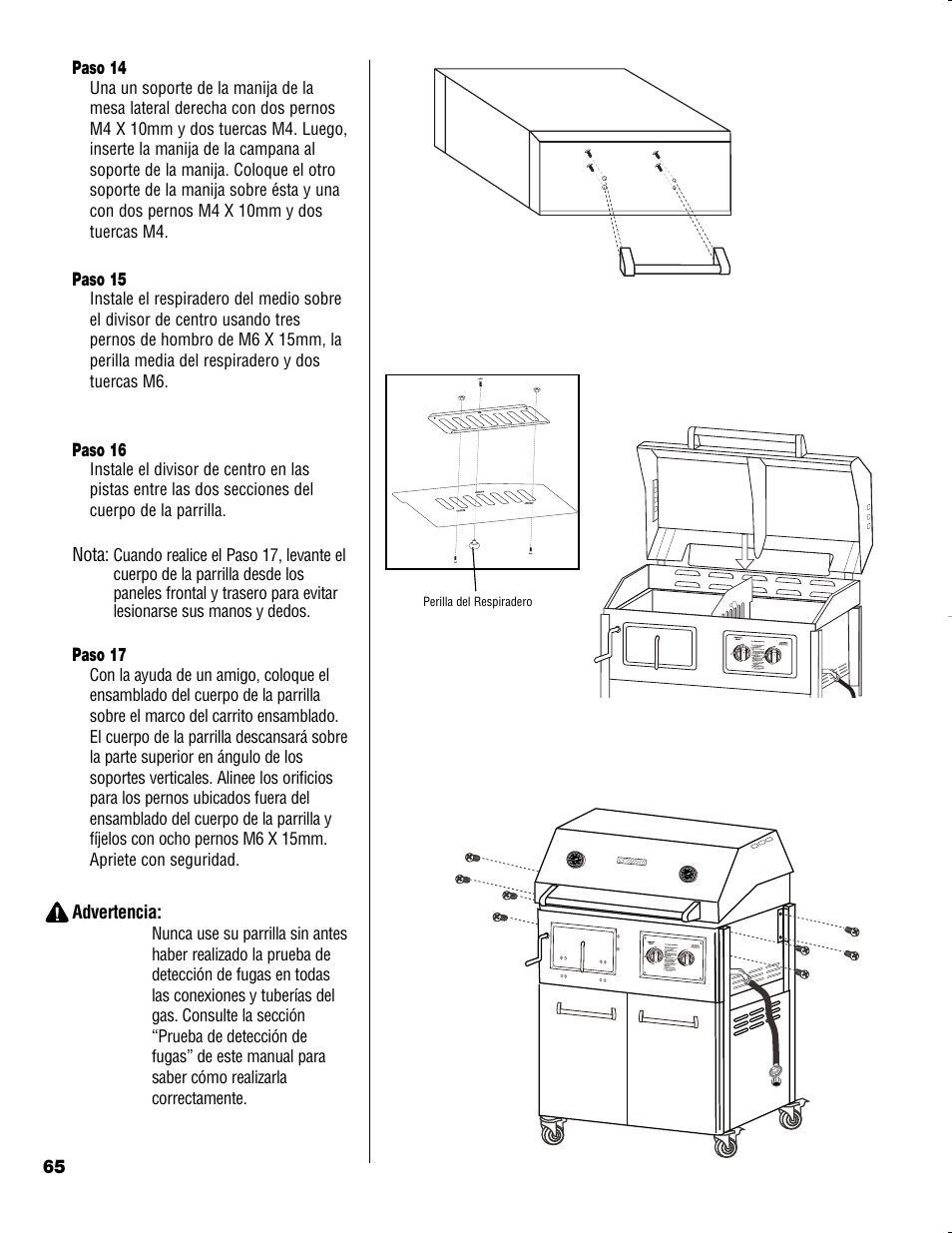 Brinkmann CHARCOAL SMOKER CHARCOAL GRILL User Manual | Page 66 / 72