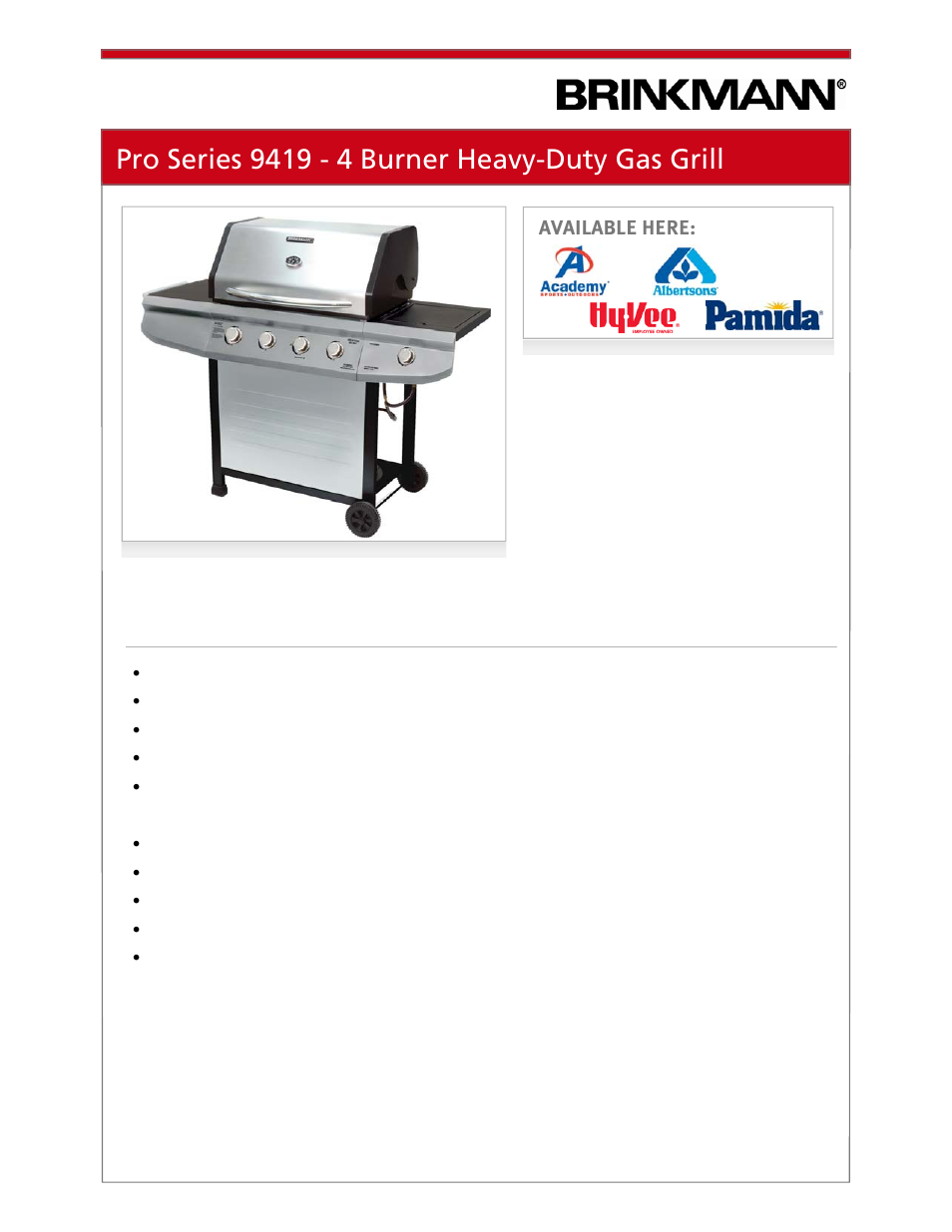 Brinkmann 810-1100-S User Manual | Page 14 / 39