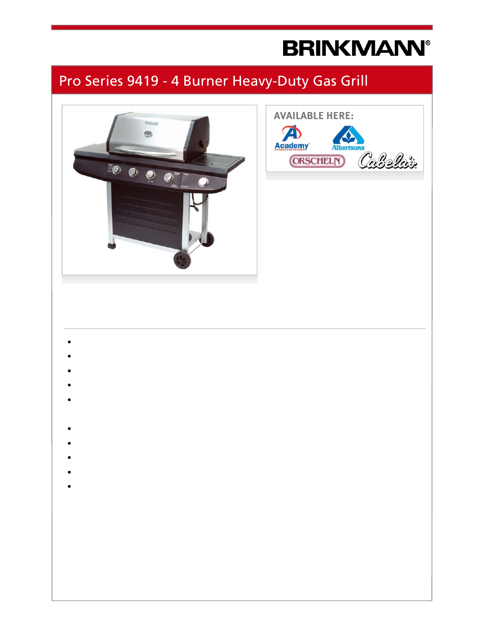 Brinkmann 810-1100-S User Manual | Page 16 / 39
