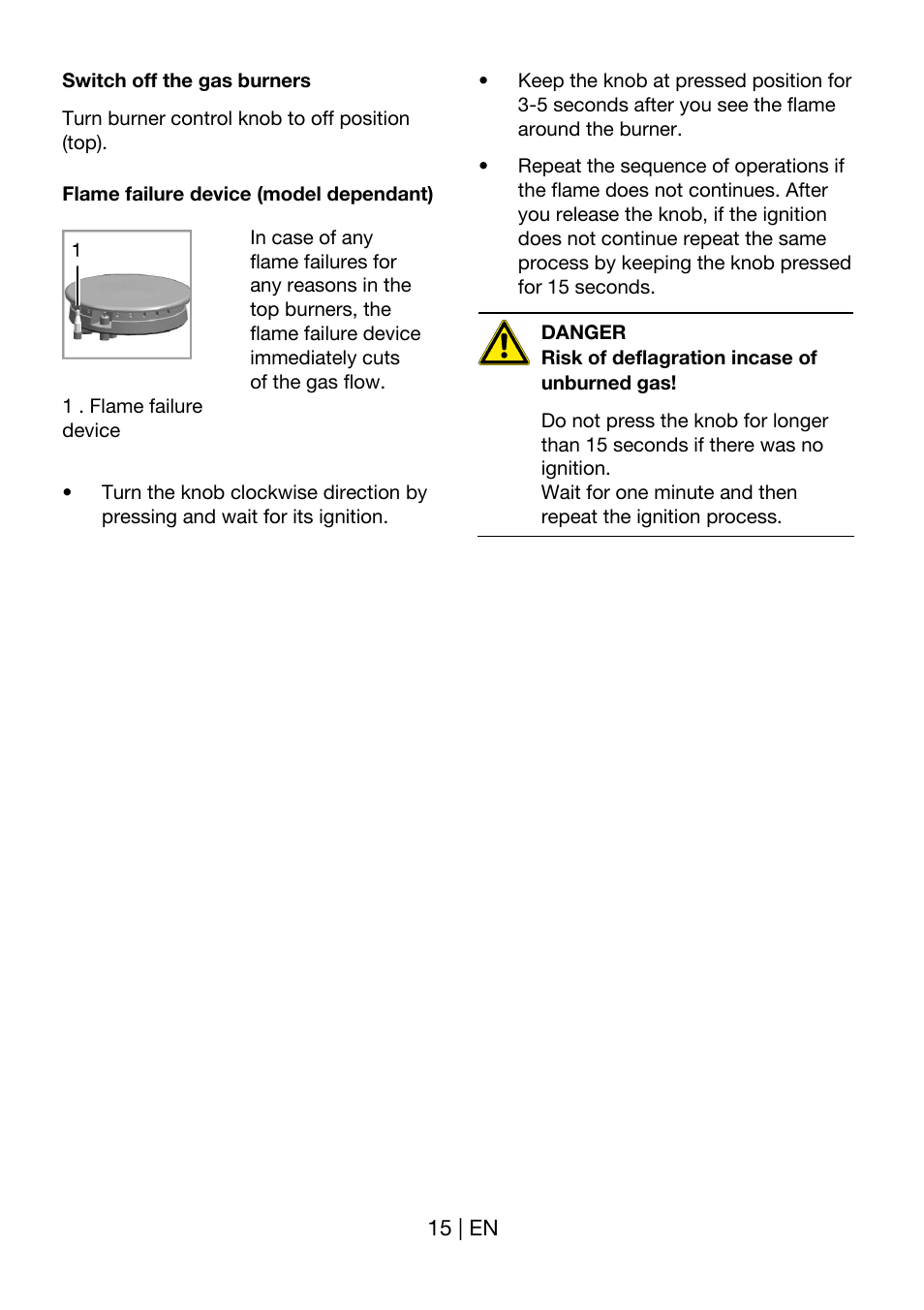 Blomberg GEN 12400 X User Manual | Page 15 / 17