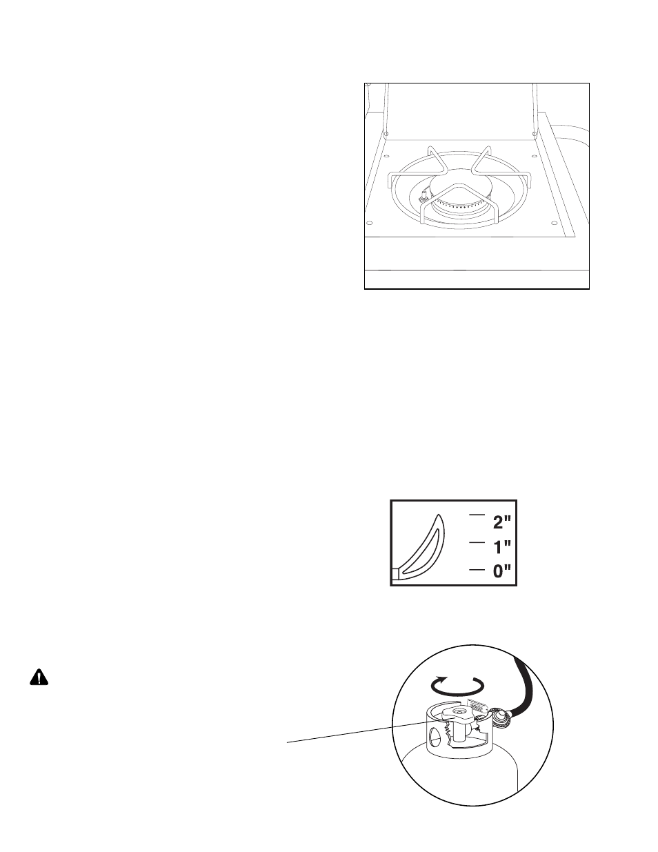 Caution, Match lighting the side burner, Turning off the grill | Brinkmann 8300 User Manual | Page 12 / 64