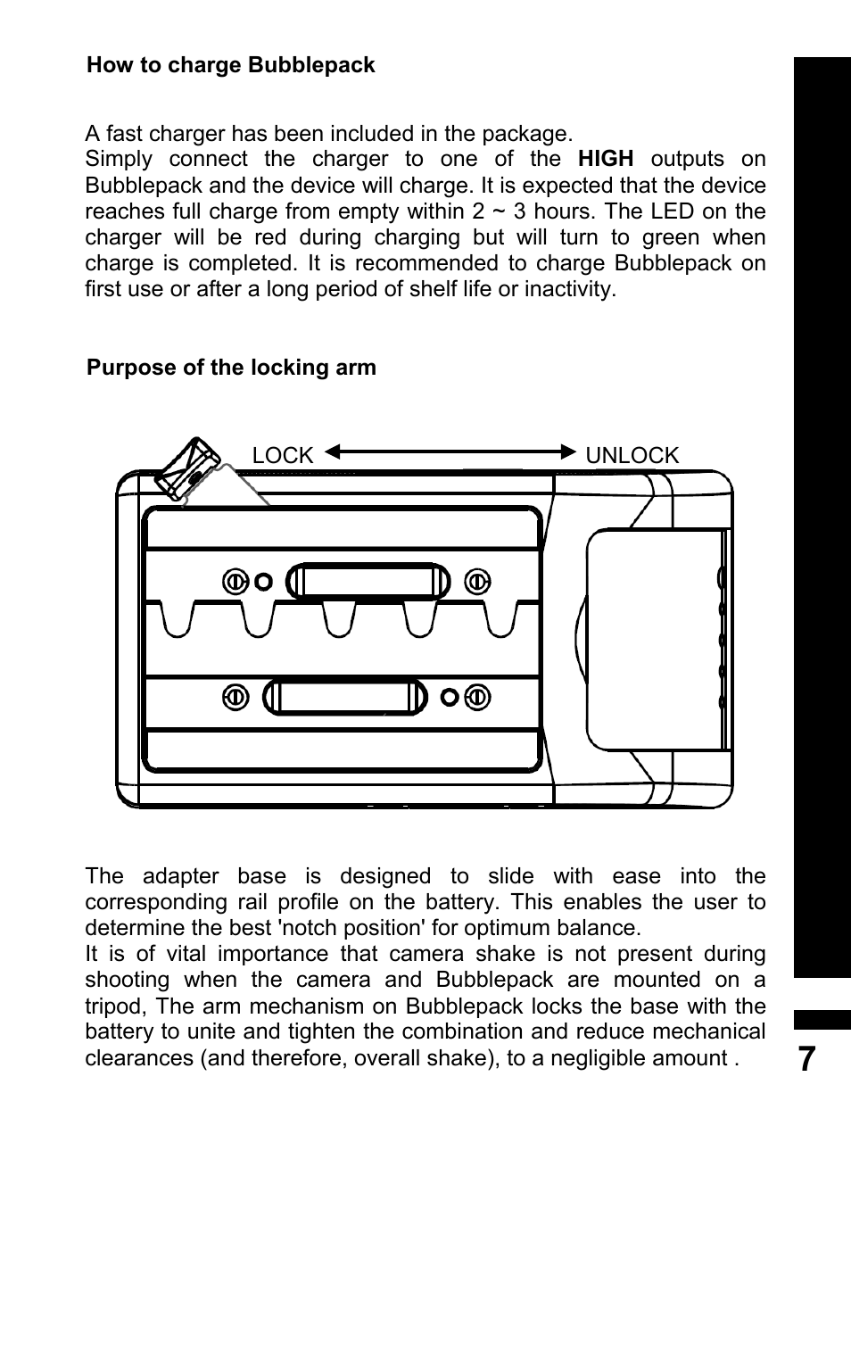 BLUESHAPE BUBBLEPACK User Manual | Page 7 / 11