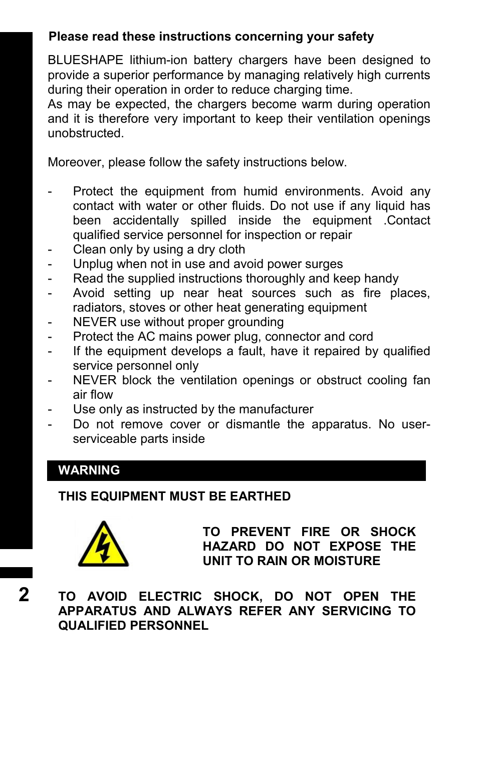 BLUESHAPE CVTR2 User Manual | Page 2 / 16