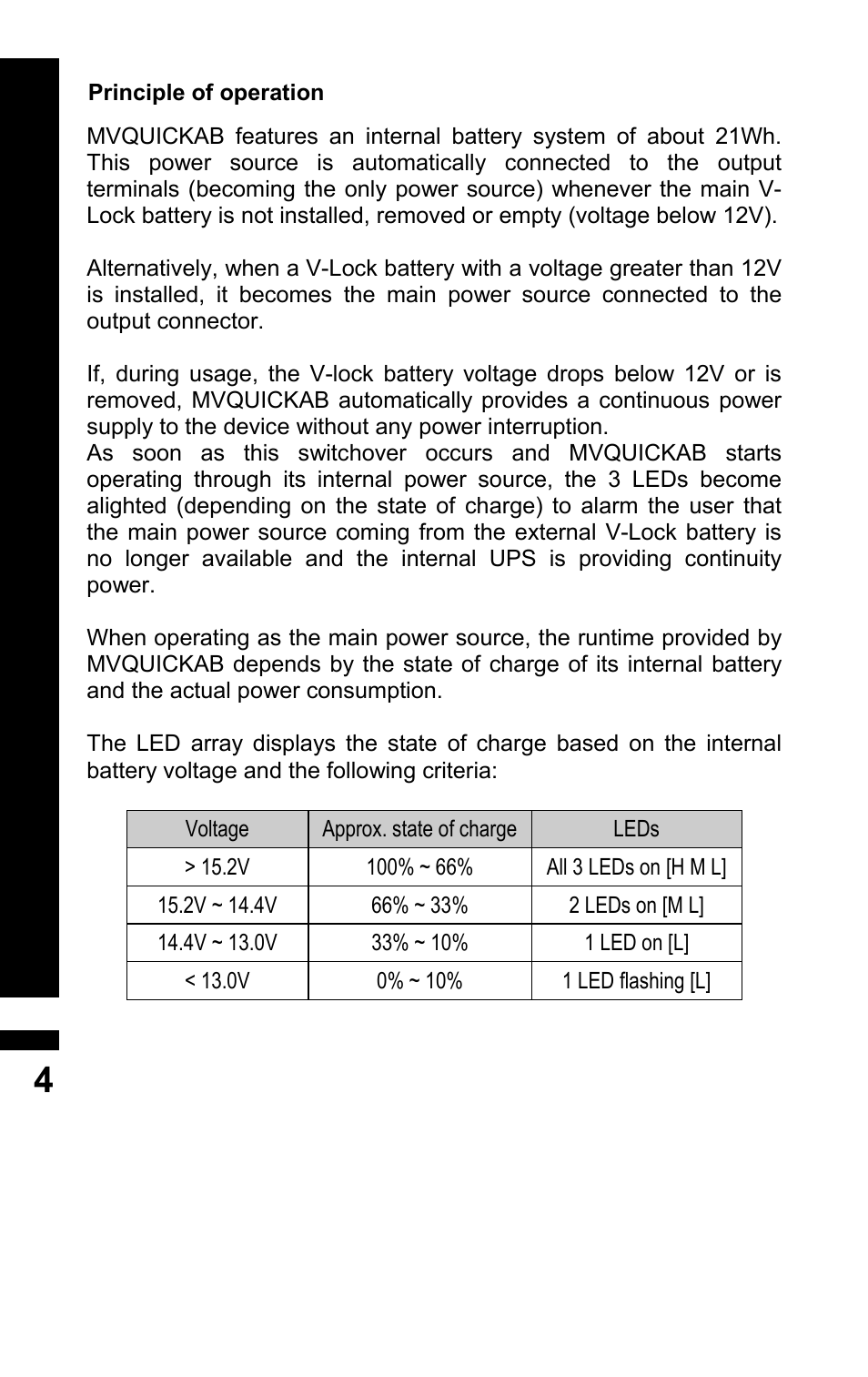 BLUESHAPE MVQUICKAB Hot-Swap adapter User Manual | Page 4 / 8