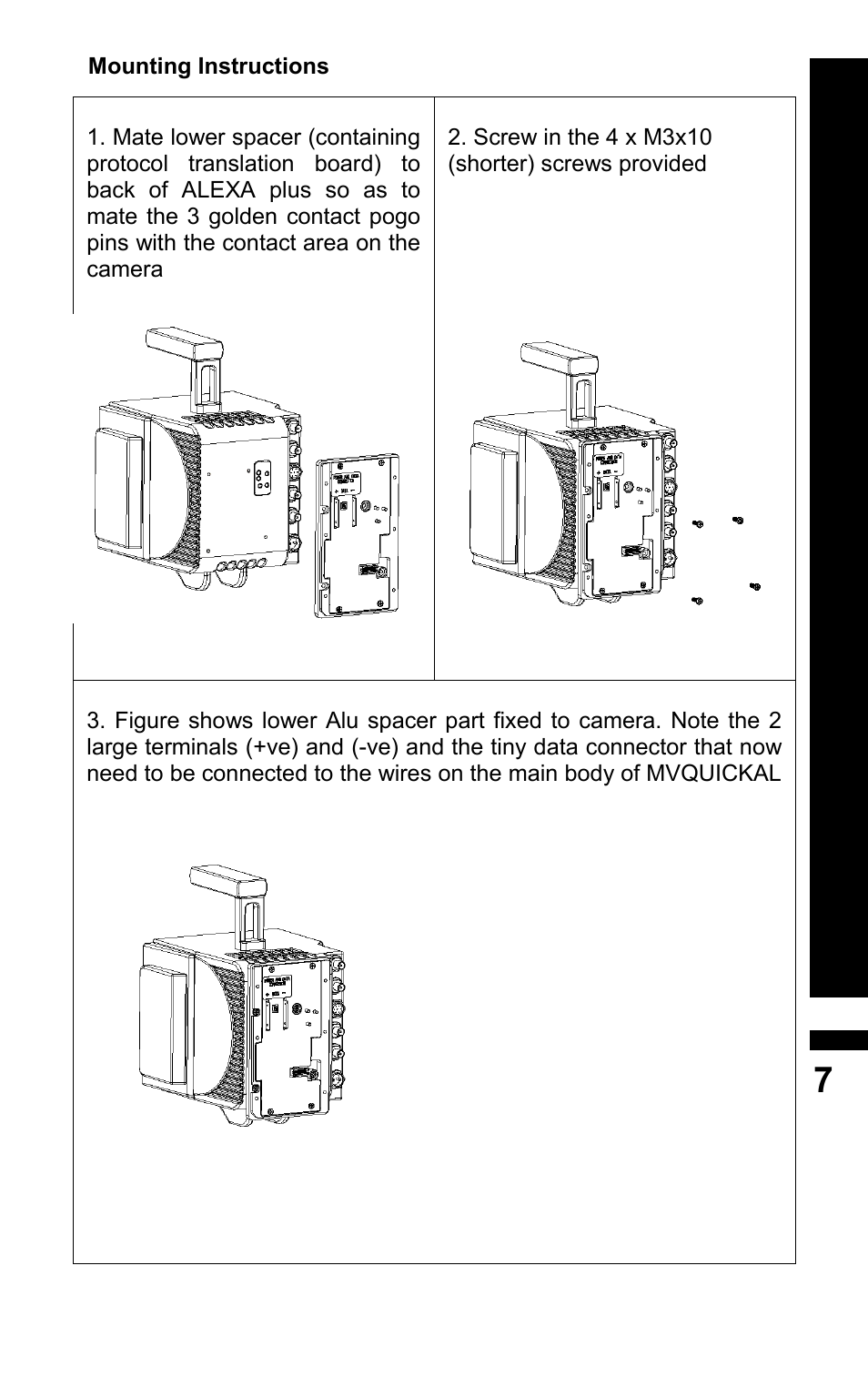 BLUESHAPE MVQUICKAB Hot-Swap adapter User Manual | Page 7 / 12
