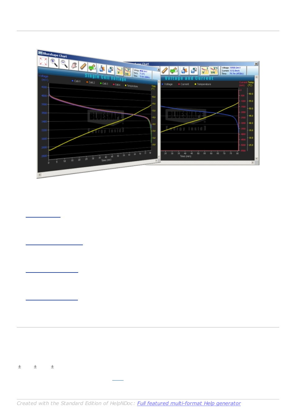 Chart viewer, Introduction | BLUESHAPE BSMon v3.0 User Manual | Page 22 / 31
