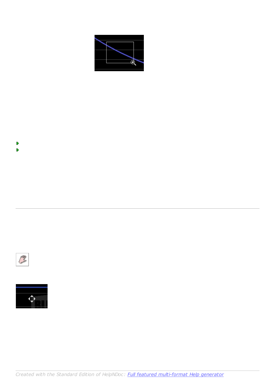 Scroll, Learn, Pan/scroll | BLUESHAPE BSMon v3.0 User Manual | Page 28 / 31