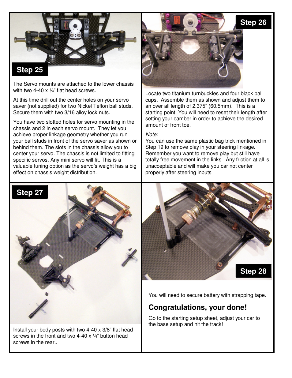 Step 28 | BMI Racing Copperhead 12 User Manual | Page 10 / 12