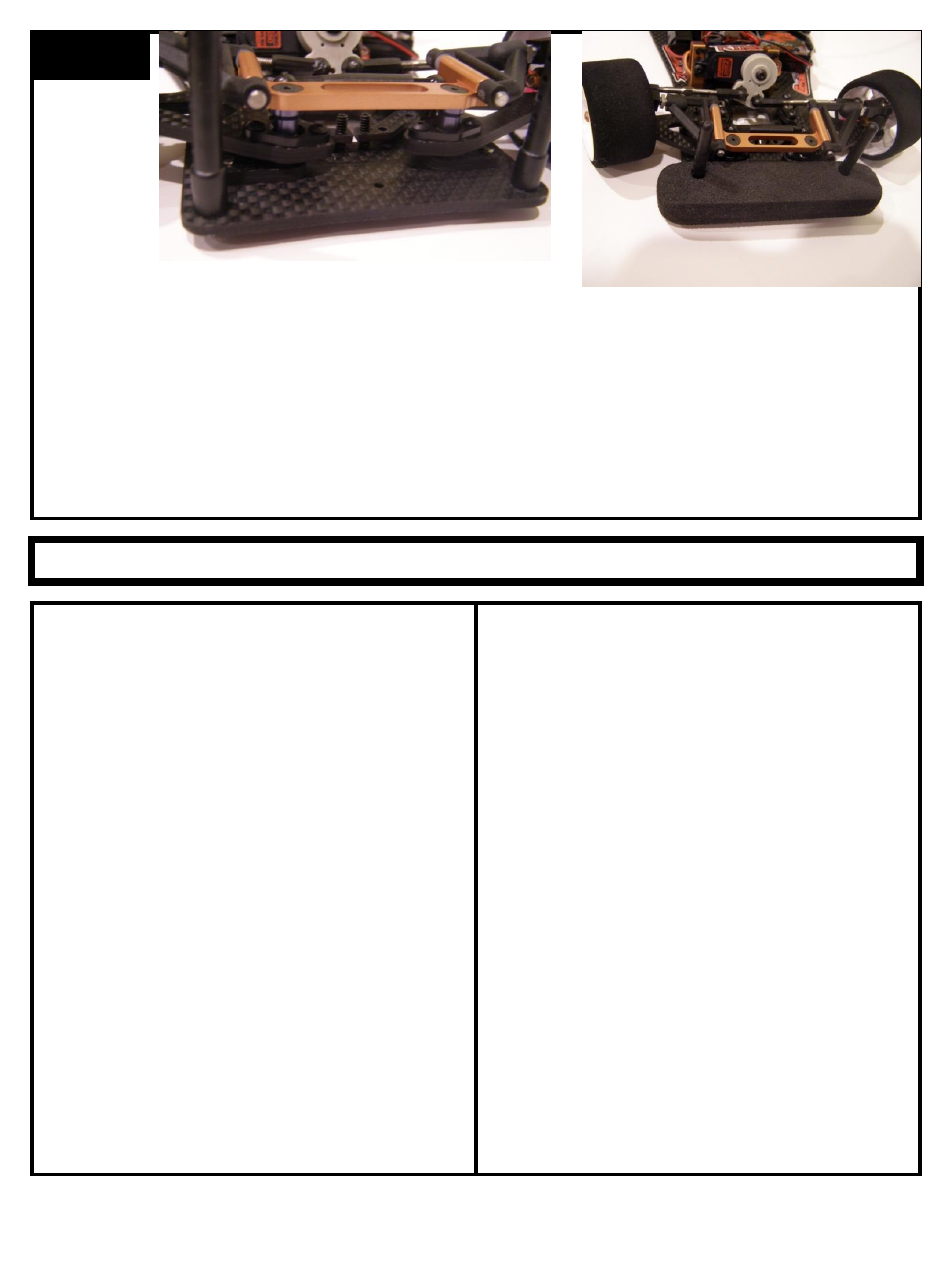 Suspension adjustment, Step 10 | BMI Racing Double Wishbone Front End User Manual | Page 3 / 3