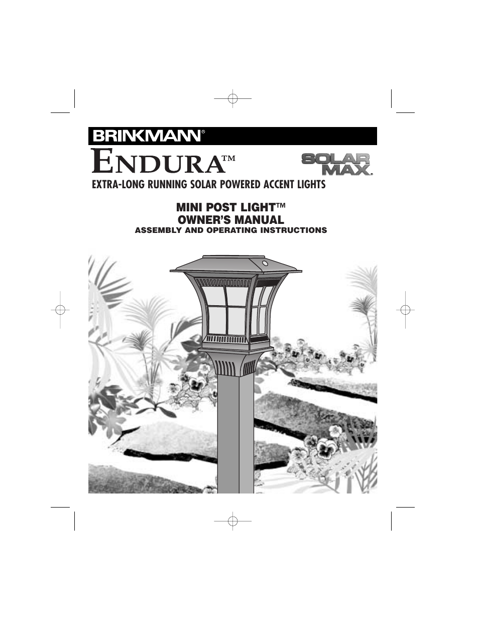 Brinkmann Mini Post Light 822-2500-2 User Manual | 8 pages