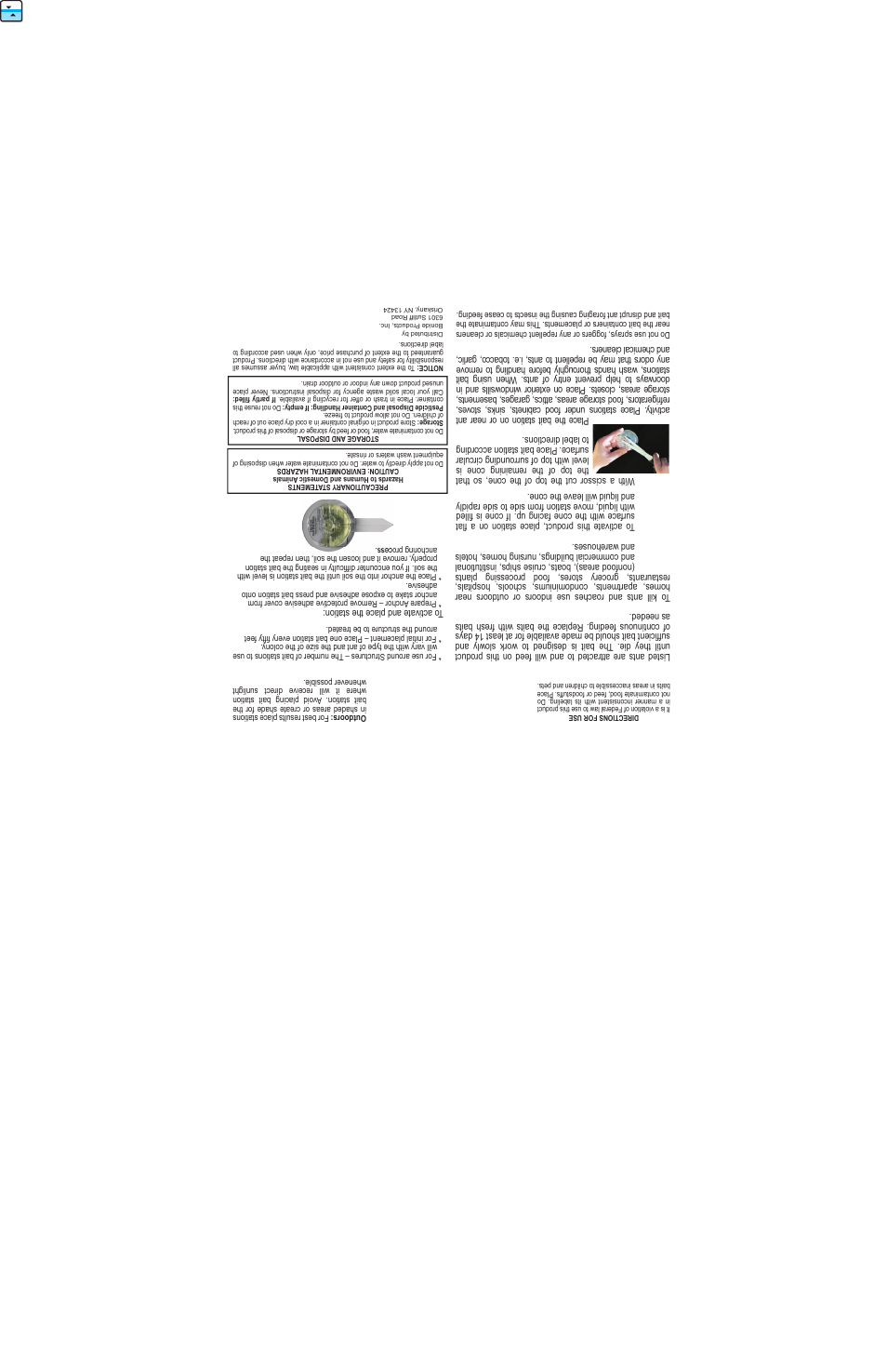 Bonide Ant Bait Stations User Manual | 1 page