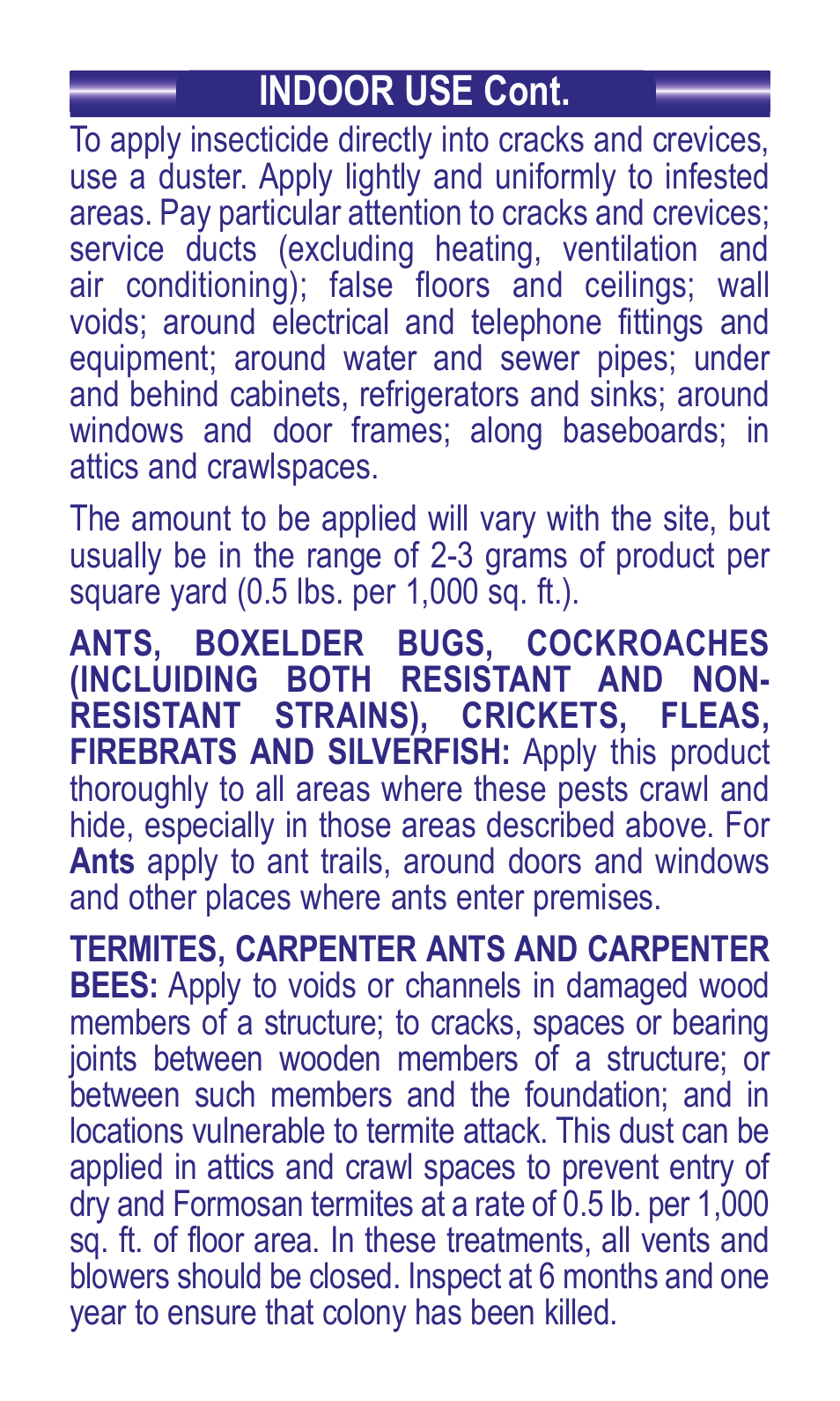 Bonide Ant Killer Dust User Manual | Page 3 / 12