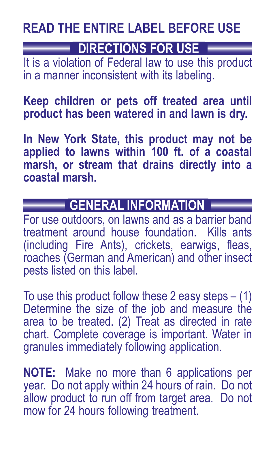 Bonide Ant Killer Granules User Manual | Page 2 / 12