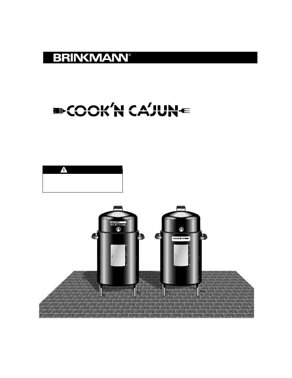 Brinkmann COOK'N CA'JUN DS-30 User Manual | 16 pages