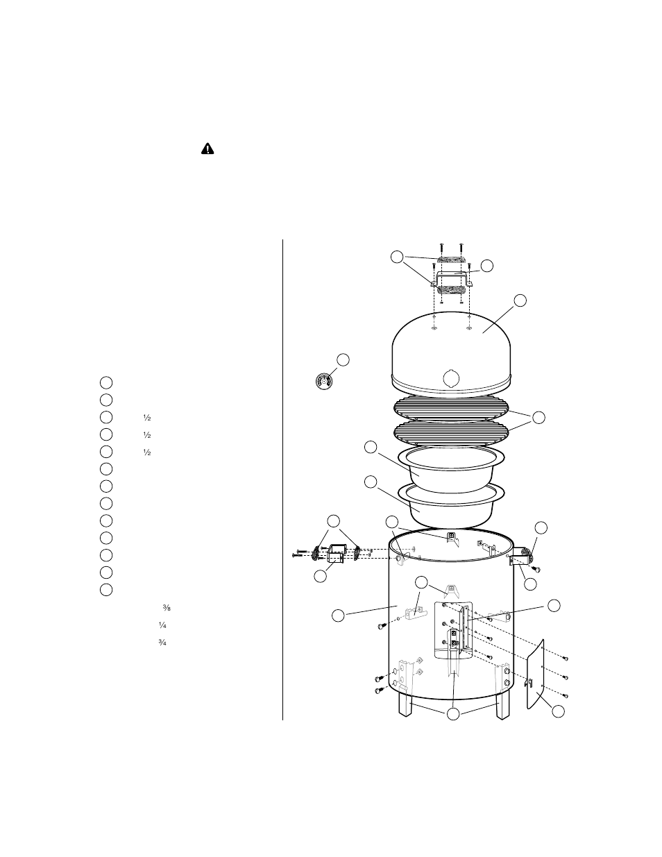 Assembly instructions | Brinkmann COOK'N CA'JUN DS-30 User Manual | Page 4 / 16