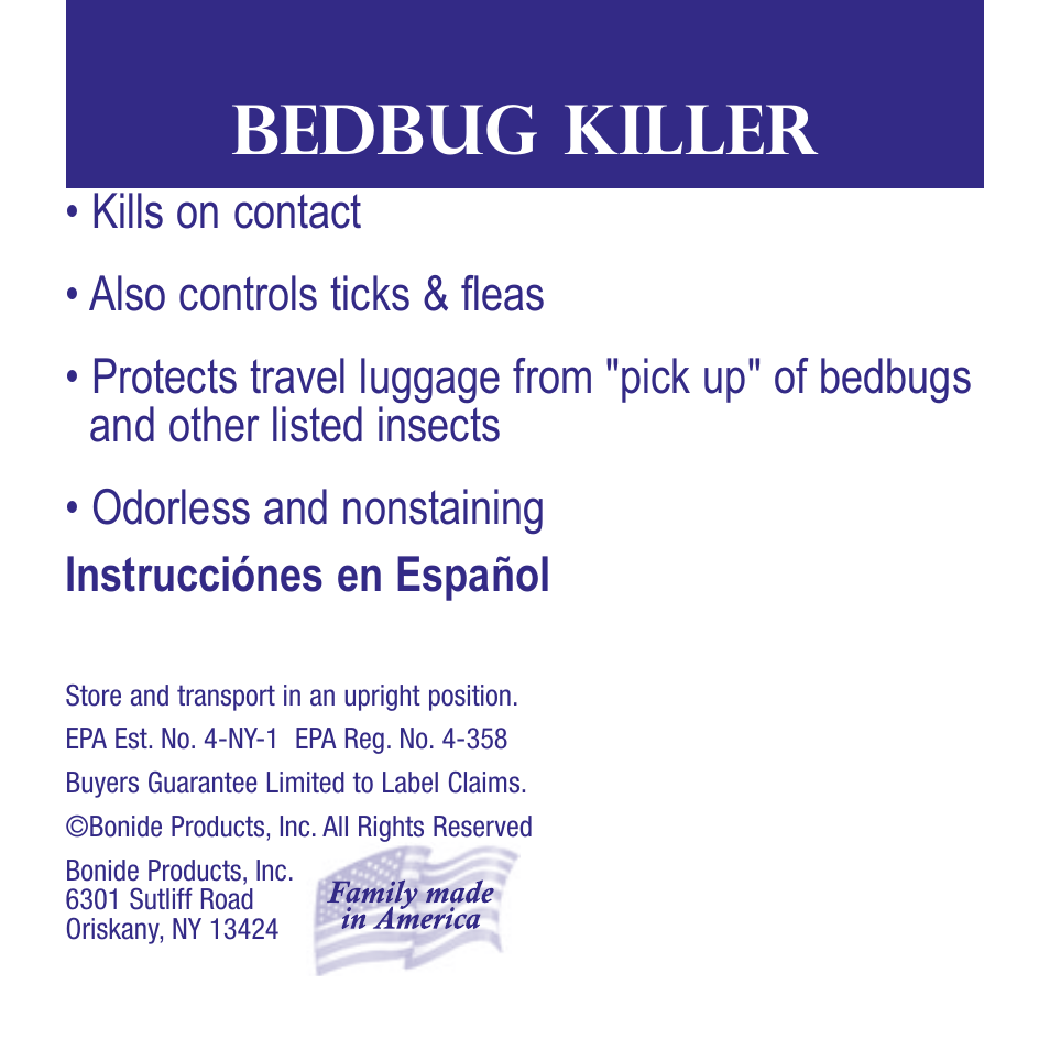 Bonide Bedbug Killer- House Guard User Manual | 8 pages