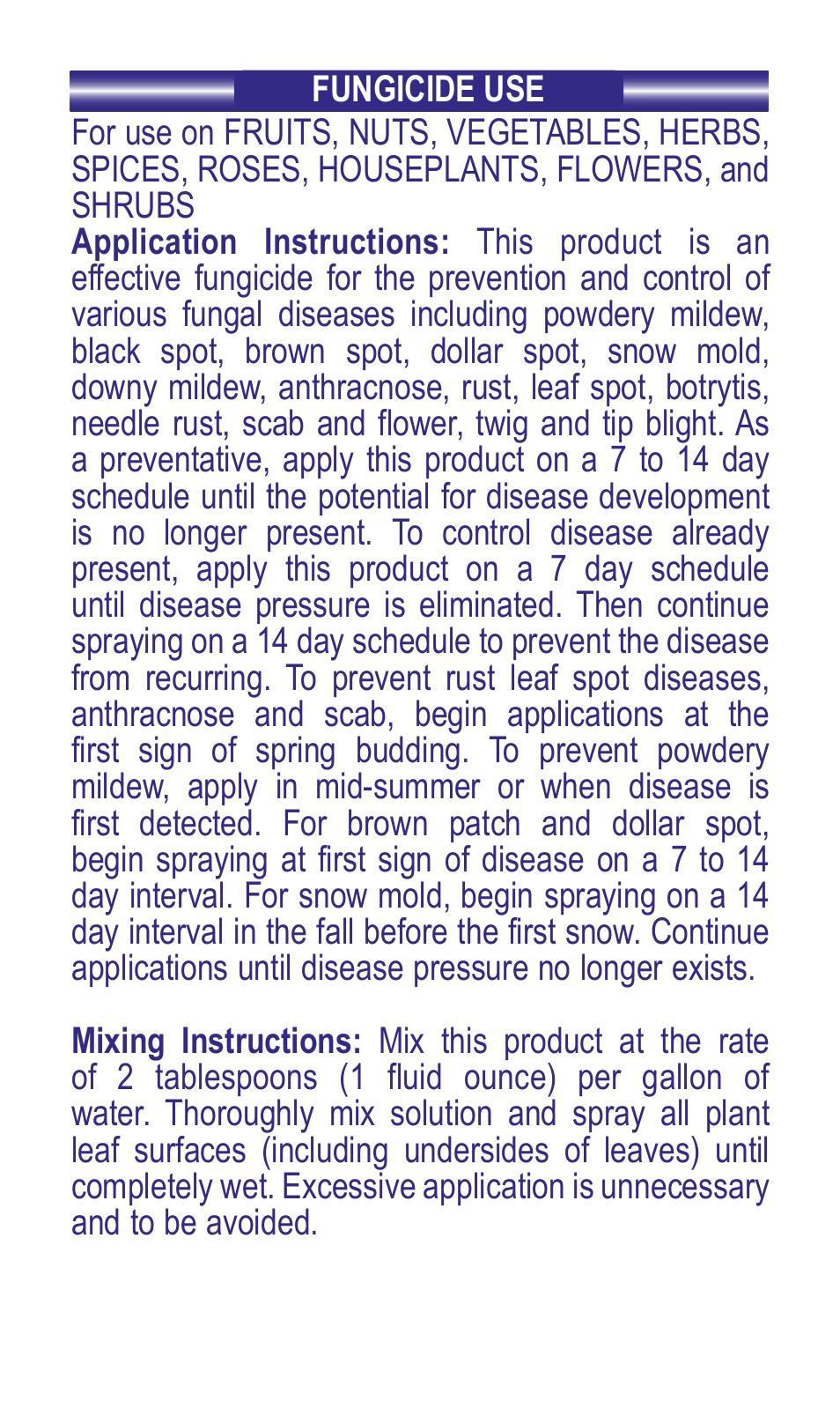 Bonide Bon-Neem II Conc. User Manual | Page 3 / 8