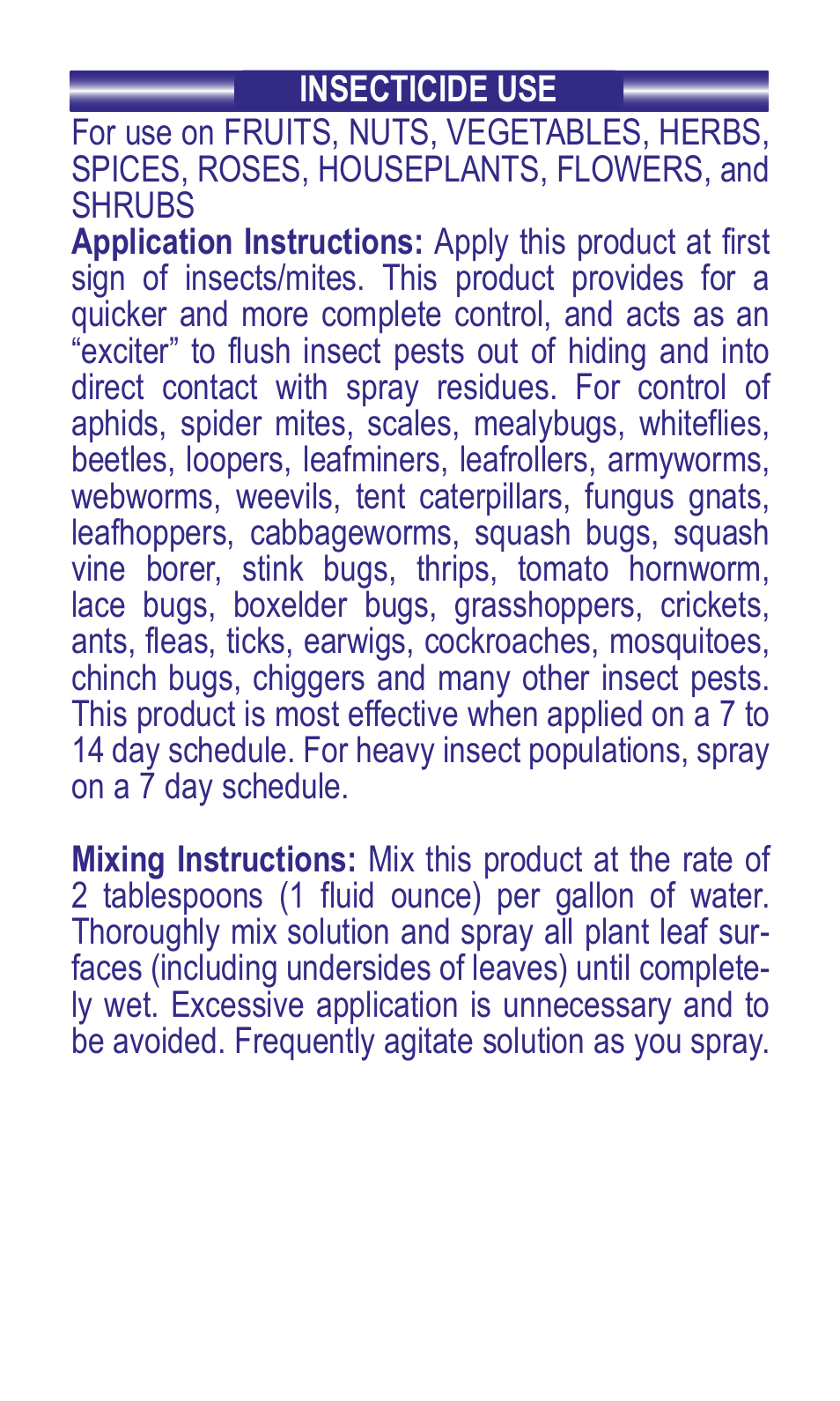 Bonide Bon-Neem II Conc. User Manual | Page 4 / 8