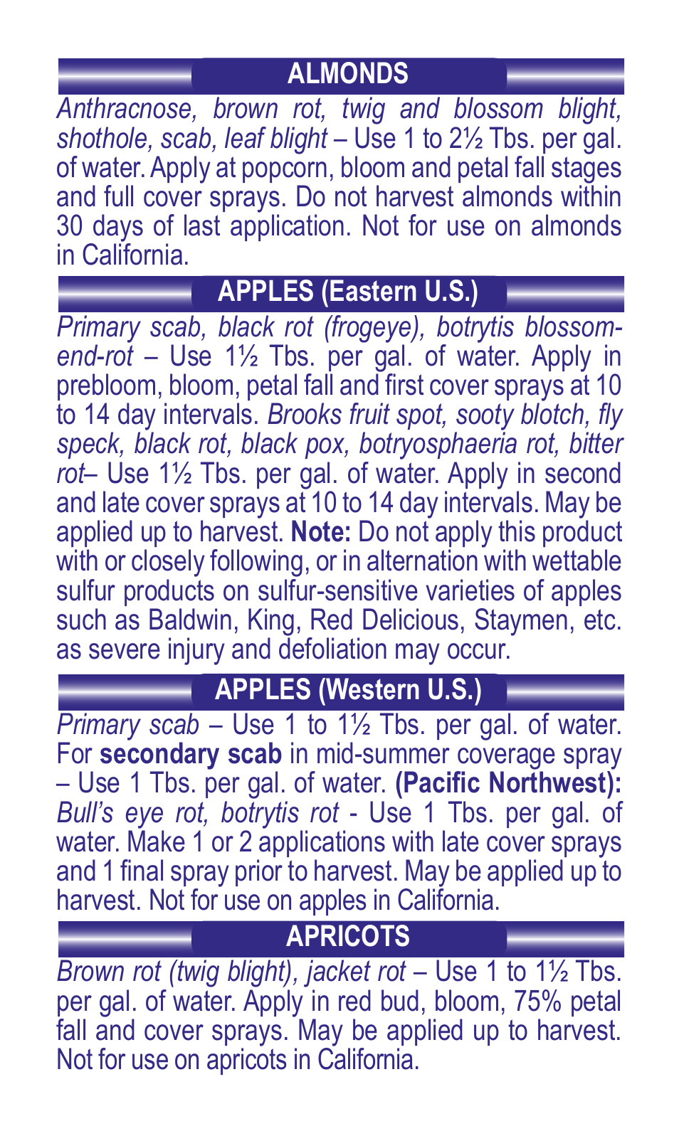 Bonide Captan  User Manual | Page 3 / 12
