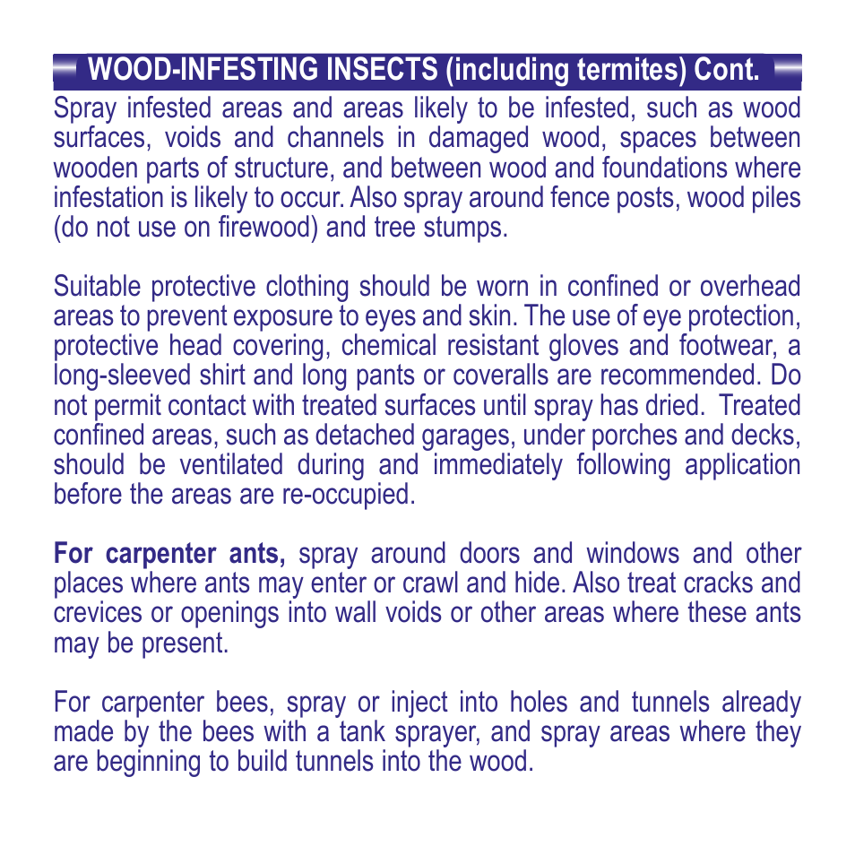 Bonide Carpenter Ant Control Conc User Manual | Page 4 / 8