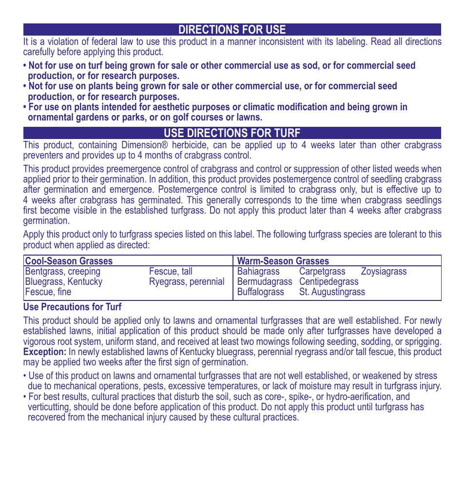 Bonide Crabgrass & Weed Preventer User Manual | Page 2 / 16