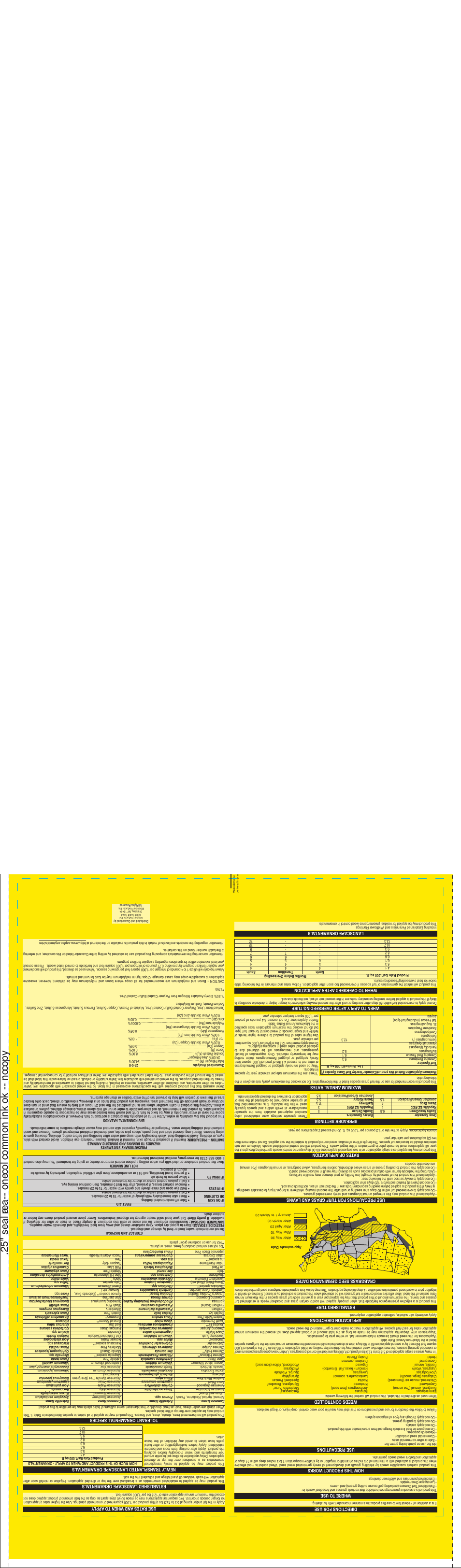 Bonide Crabgrass Preventer (Phase 1) User Manual | 1 page