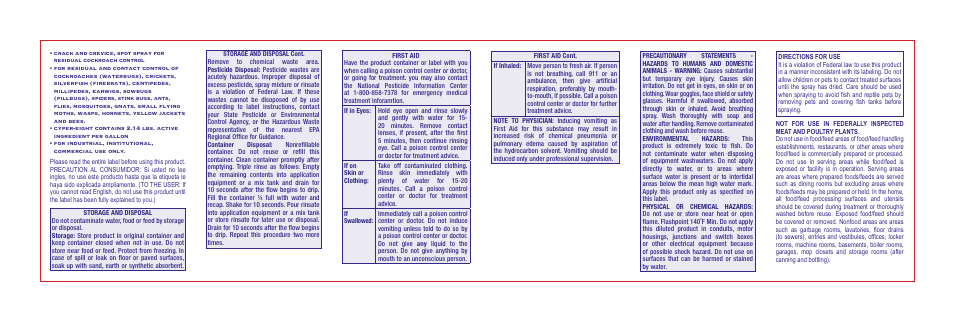 Bonide Cyper Eight User Manual | 2 pages