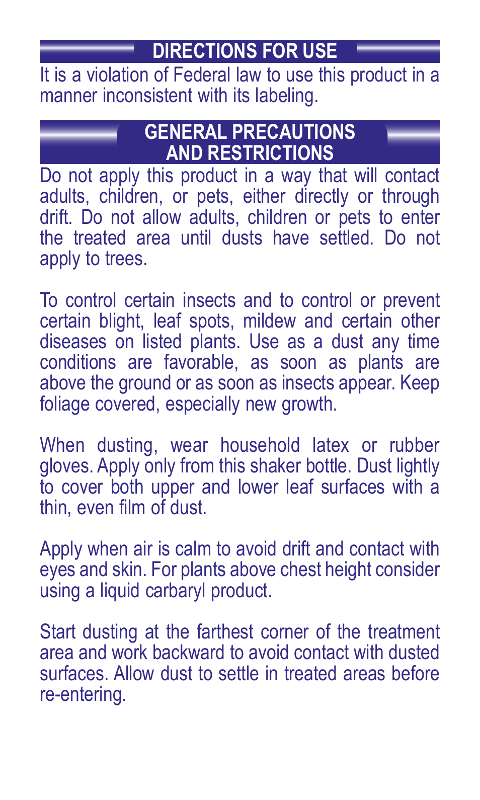 Bonide Dragoon Dust w/copper User Manual | Page 2 / 12