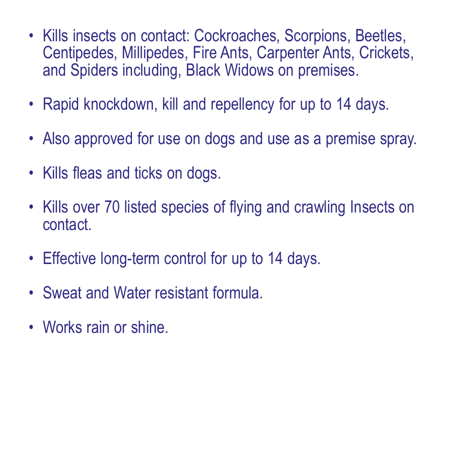 Bonide Equine Fly Spray RTU User Manual | Page 2 / 8