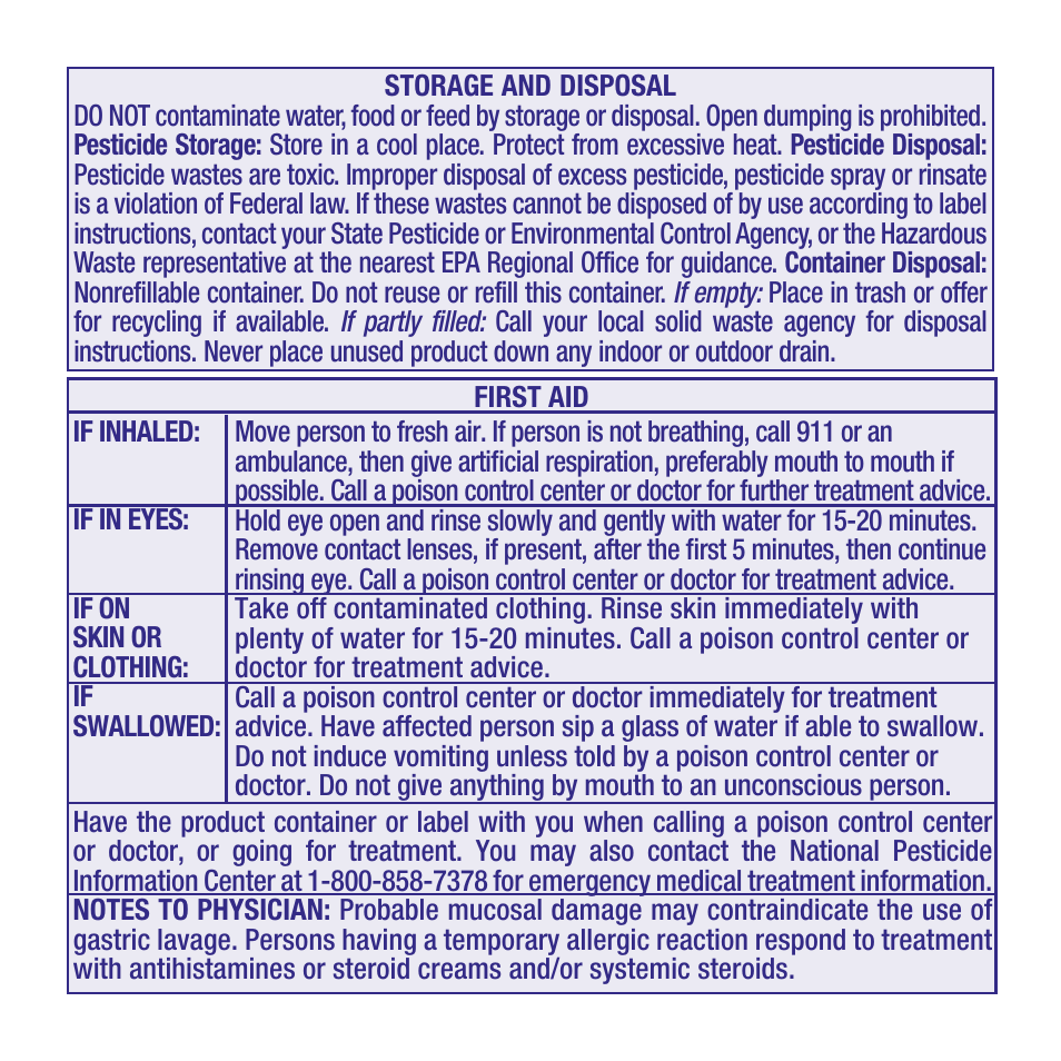Bonide Fungonil Conc.  User Manual | Page 11 / 12