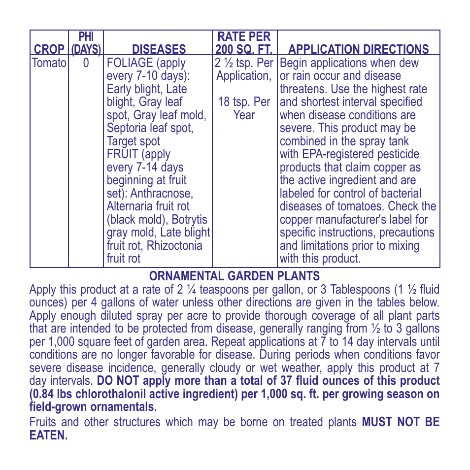 Bonide Fungonil Conc.  User Manual | Page 6 / 12