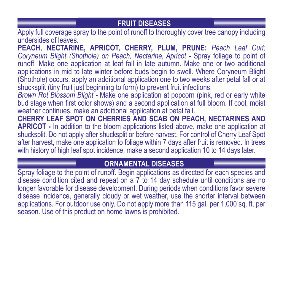 Bonide Fungonil RTU User Manual | Page 4 / 8