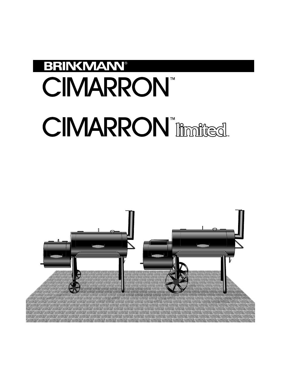 Brinkmann Cimarron Outdoor Charcoal/Wood Smoker & Grill User Manual | 16 pages