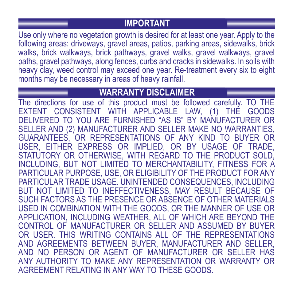 Bonide GF Vegetation Killer Conc. User Manual | Page 7 / 8
