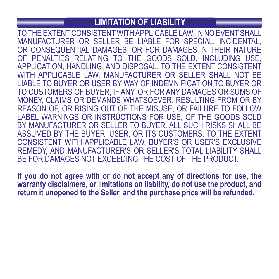 Bonide GF Vegetation Killer Conc. User Manual | Page 8 / 8