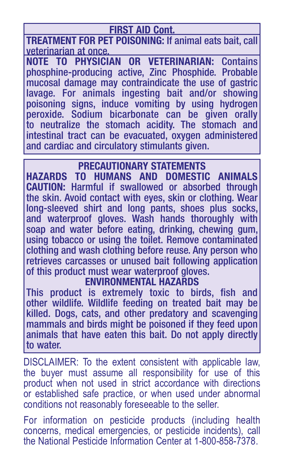 Bonide Gopher Tox  User Manual | Page 4 / 4