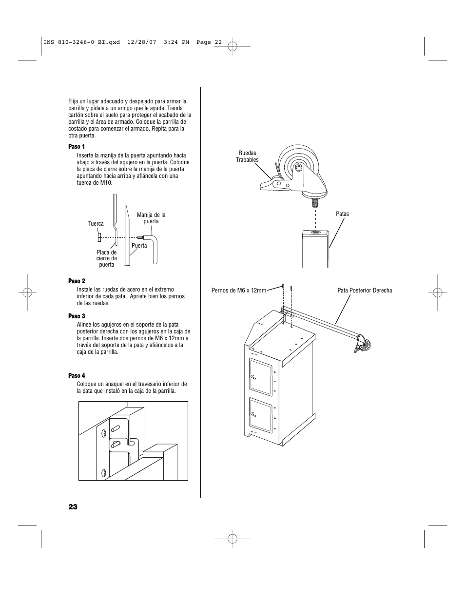 Brinkmann Dual Zone Charcoal Grill User Manual | Page 24 / 40