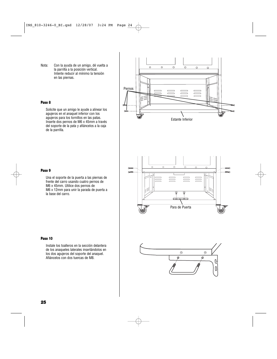 Brinkmann Dual Zone Charcoal Grill User Manual | Page 26 / 40