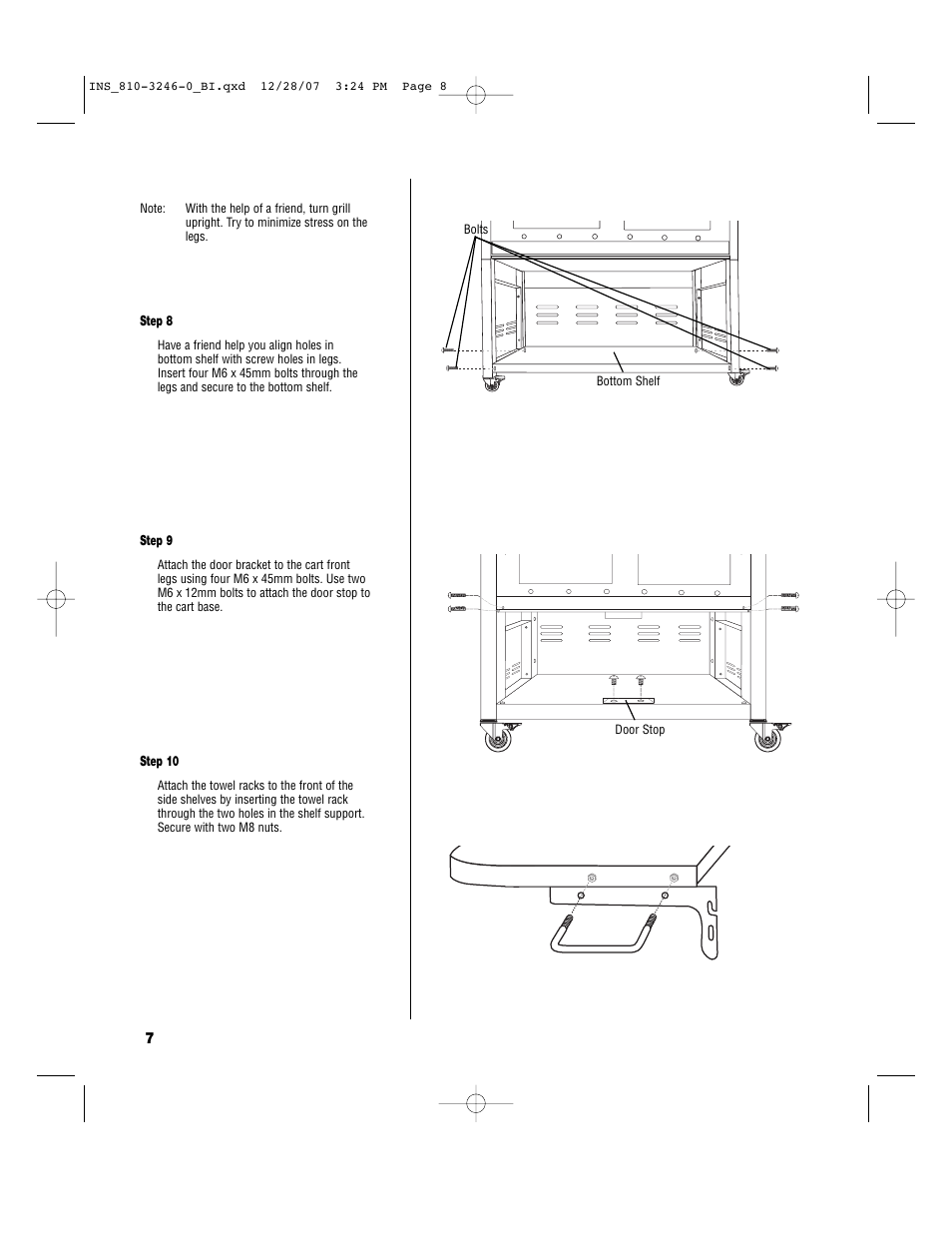 Brinkmann Dual Zone Charcoal Grill User Manual | Page 8 / 40