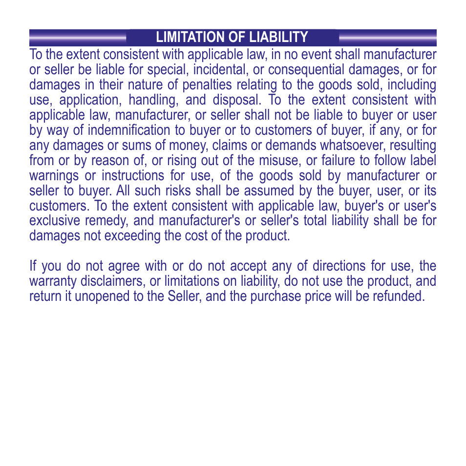 Bonide Ground Force Vegetation Killer RTU User Manual | Page 8 / 8