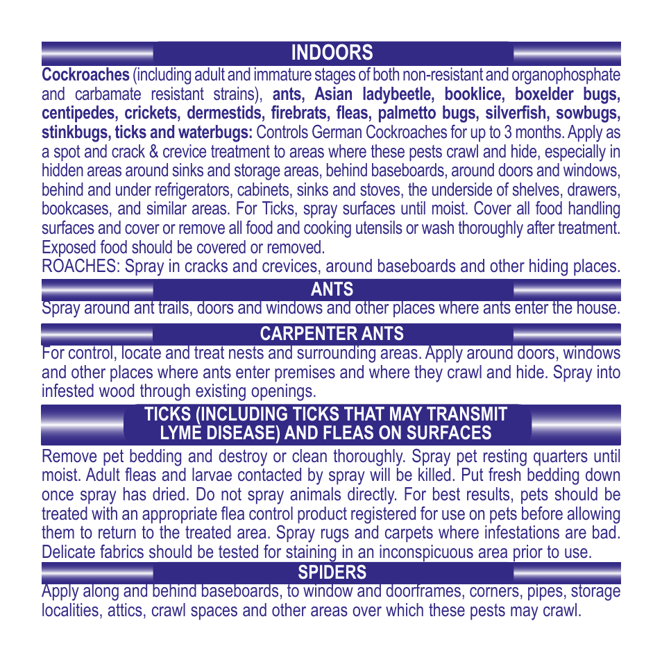 Bonide Household Insect Control RTU User Manual | Page 3 / 8