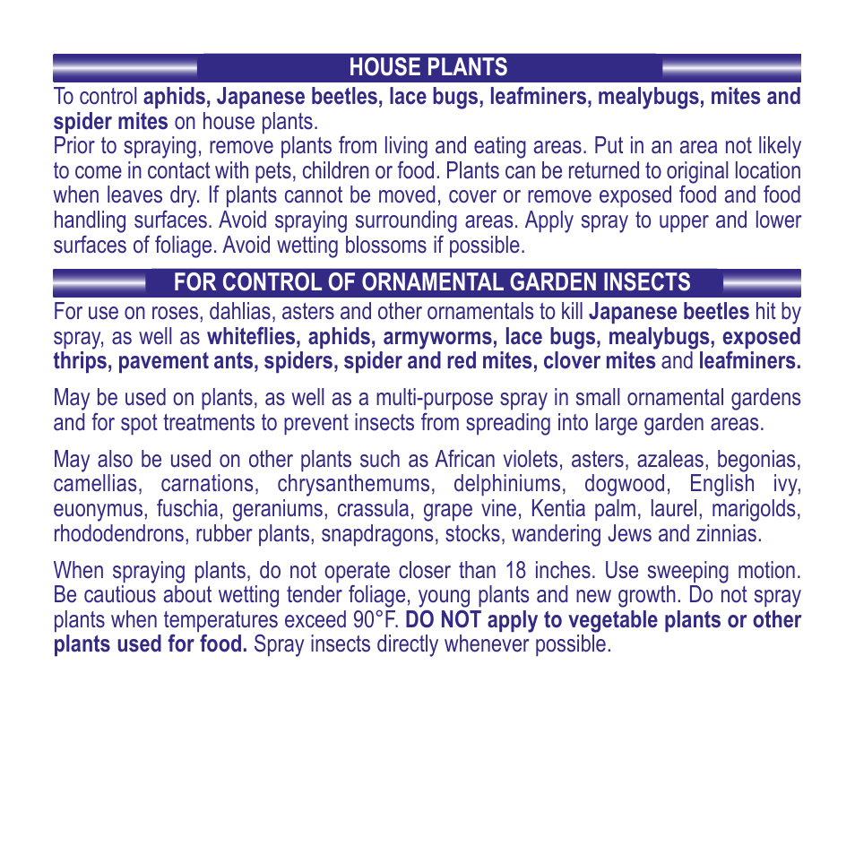 Bonide Household Insect Control RTU User Manual | Page 7 / 8