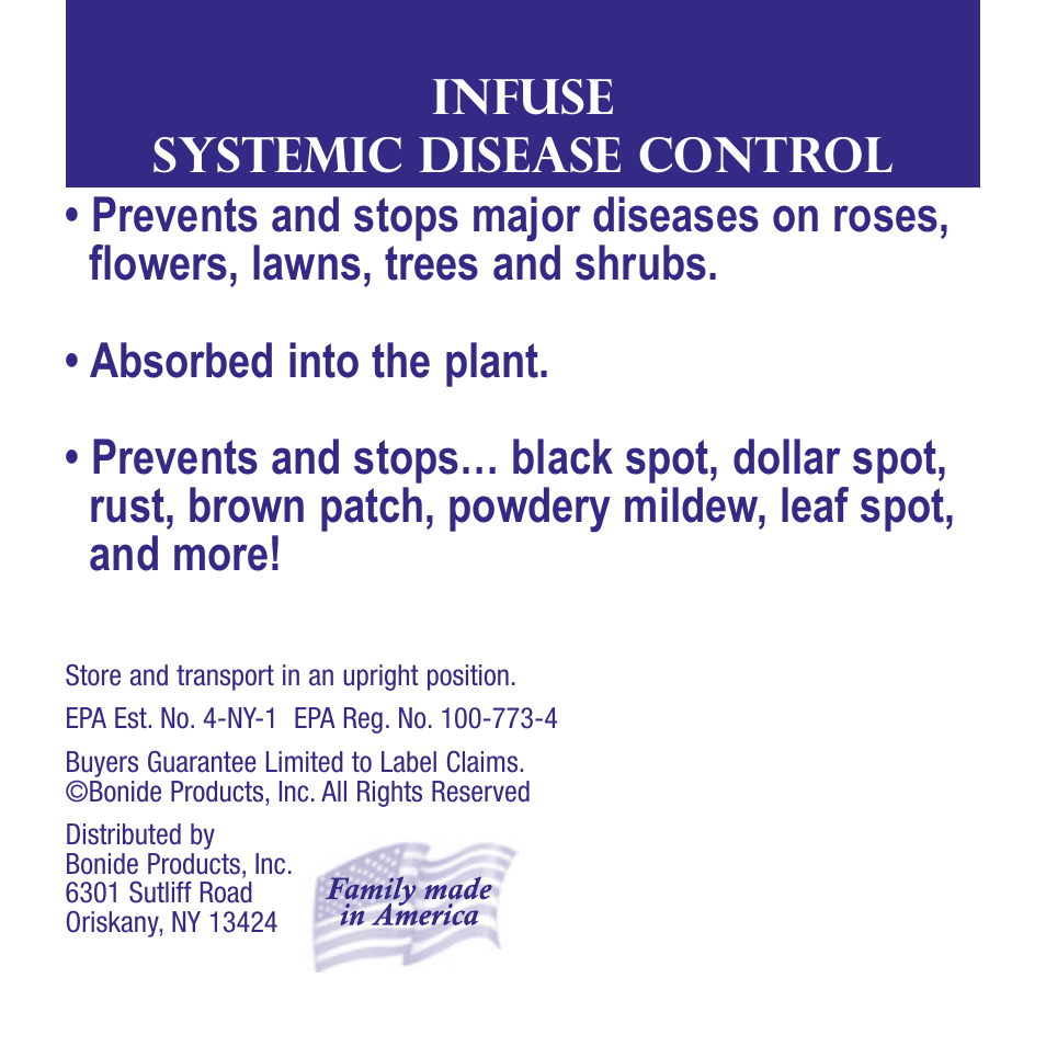 Bonide INFUSE Concentrate User Manual | 12 pages
