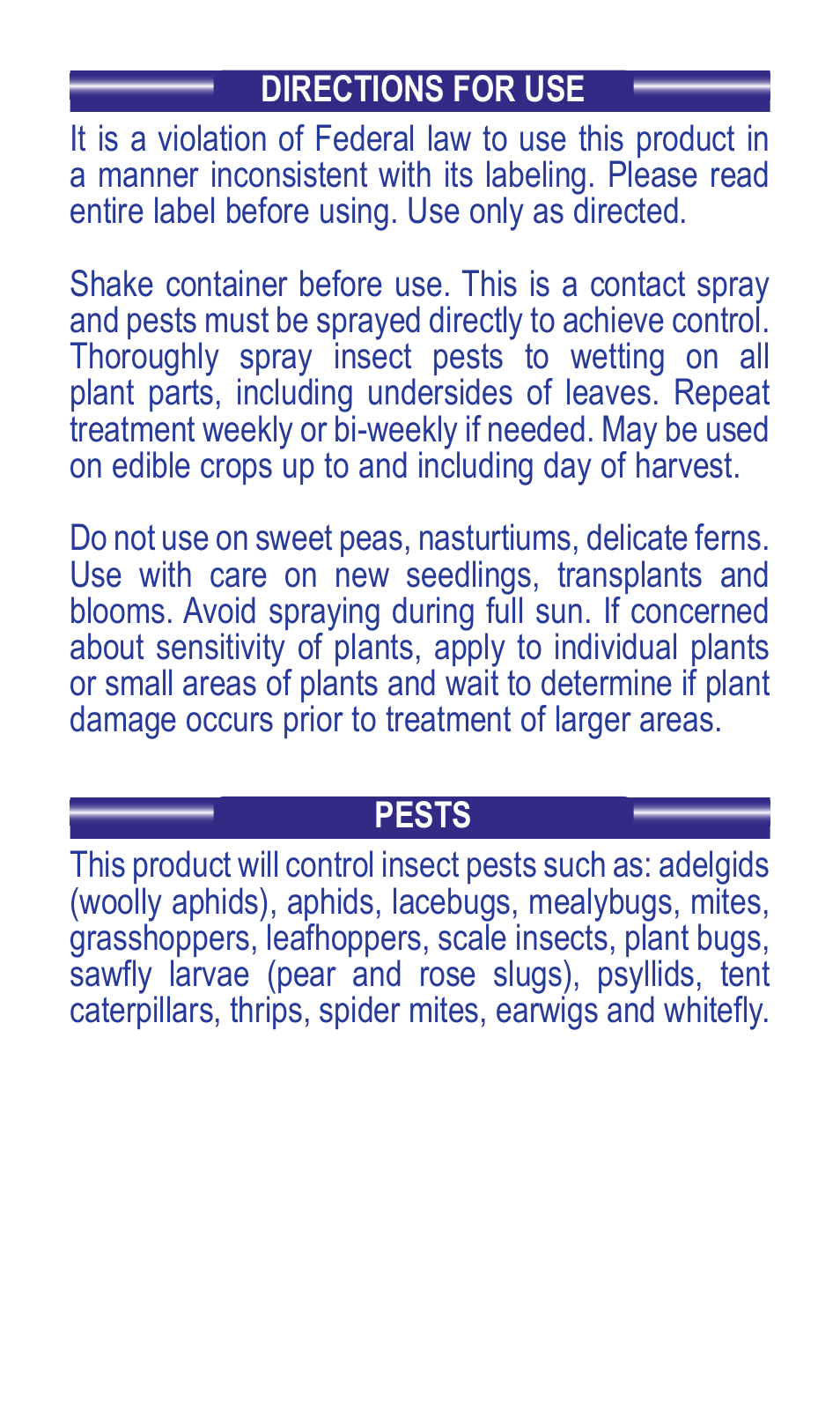Bonide Insecticidal Soap RTU User Manual | Page 2 / 4