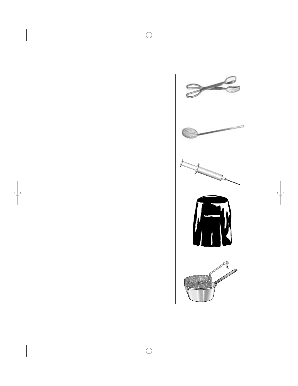 Accessories | Brinkmann 812-3325-7 User Manual | Page 11 / 12