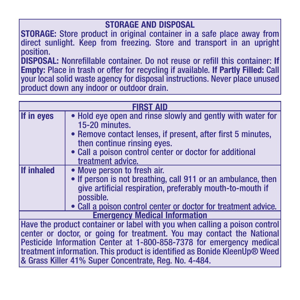 Bonide KleenUp 41% Conc.  User Manual | Page 7 / 8